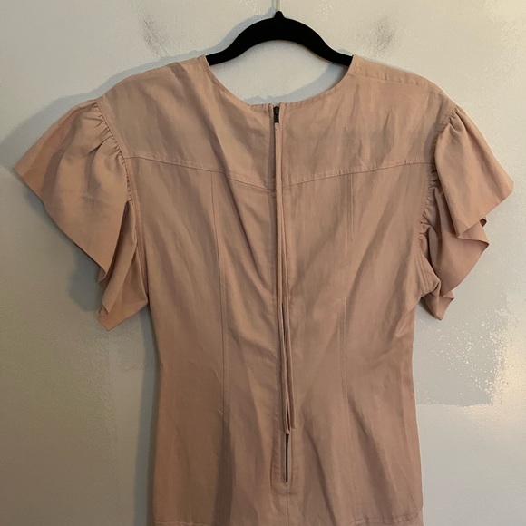 NWT Ulla Johnson Otille Dress Lace Up Front Pink Size 2 - Picture 10 of 13